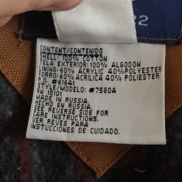 🥂 NWOT blanket lined duck jacket - Picture 4 of 7